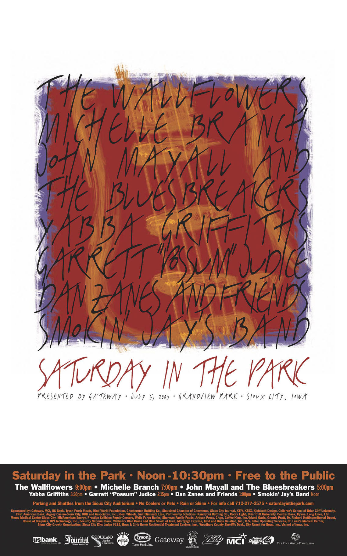 SITP poster: 2003
